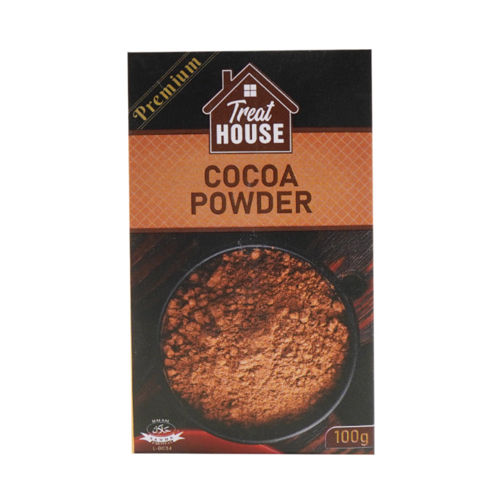 TREAT HOUSE PREMIUM COCOA POWDER 100 GM