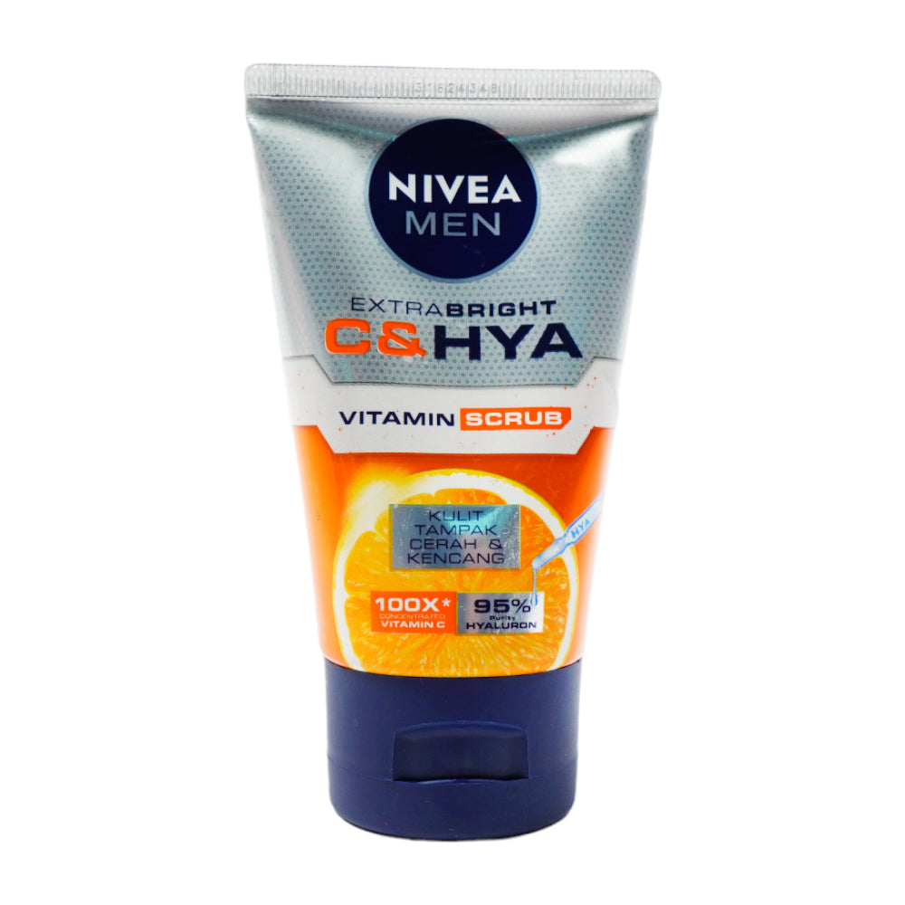 NIVEA MEN EXTRA BRIGHT C&HYA VITAMIN C SCRUB 100ML