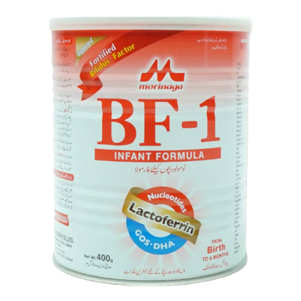 MORINAGA BF-1 INFANT FORMULA MILK POWDER FROM BIRTH 400 GM