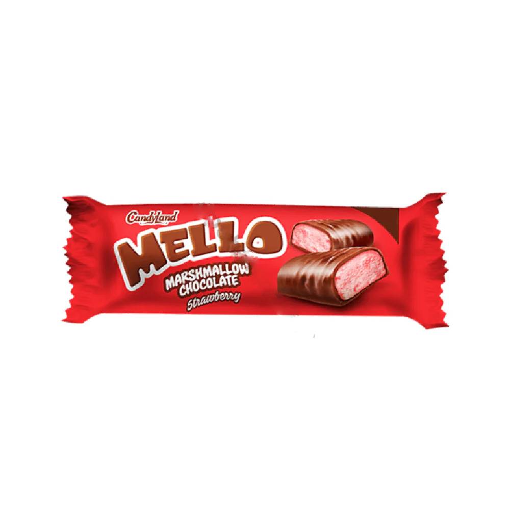 CANDYLAND MELLO MARSHMALLOW CHOCOLATE STRAWBERRY 16 GM