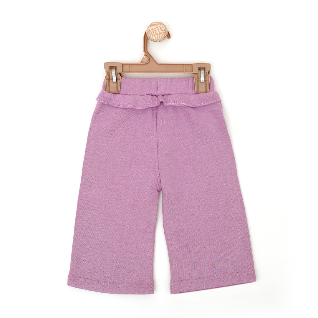 FRILL TROUSER BIG HEM 10591