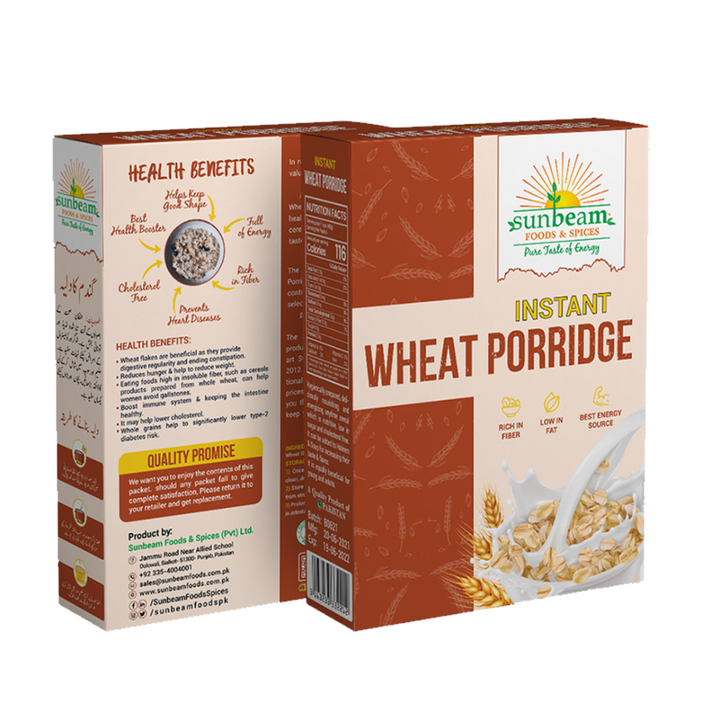 SUNBEAM INSTANT WHEAT PORRIDGE - 200GM