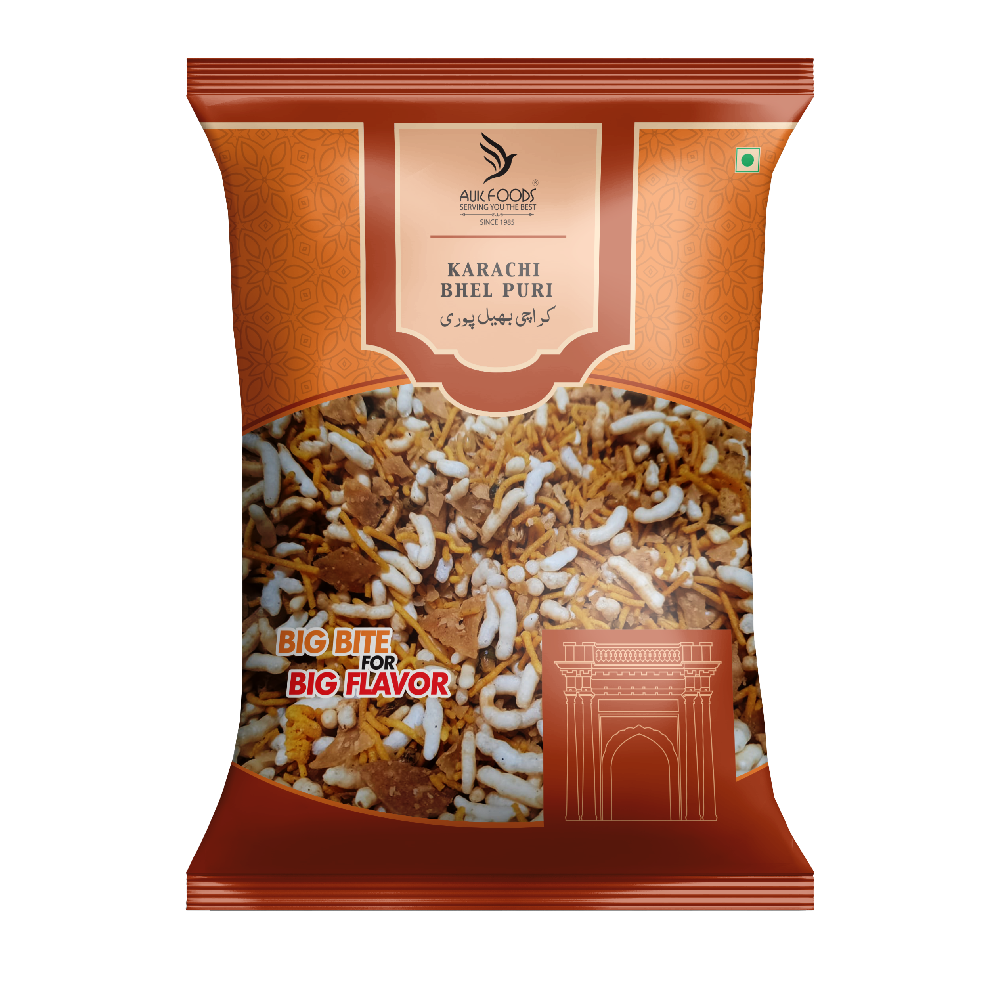AUK FOOD NIMKO KARACHI BHEL PURI 250 GM