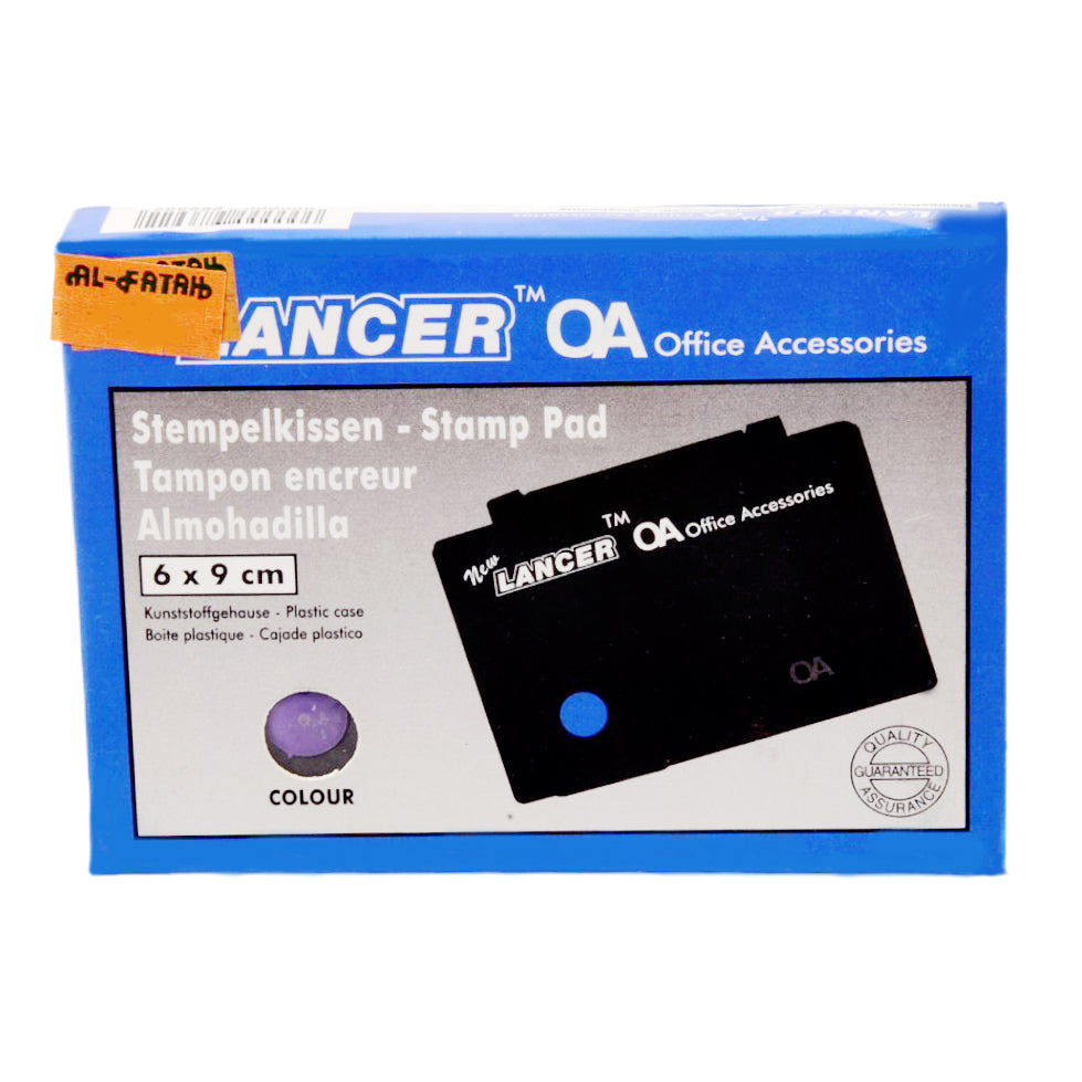LANCER STAMP PAD 6X9CM 02