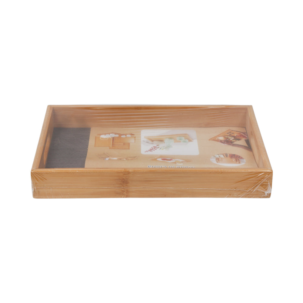 TRAY WOODEN SMALL D21