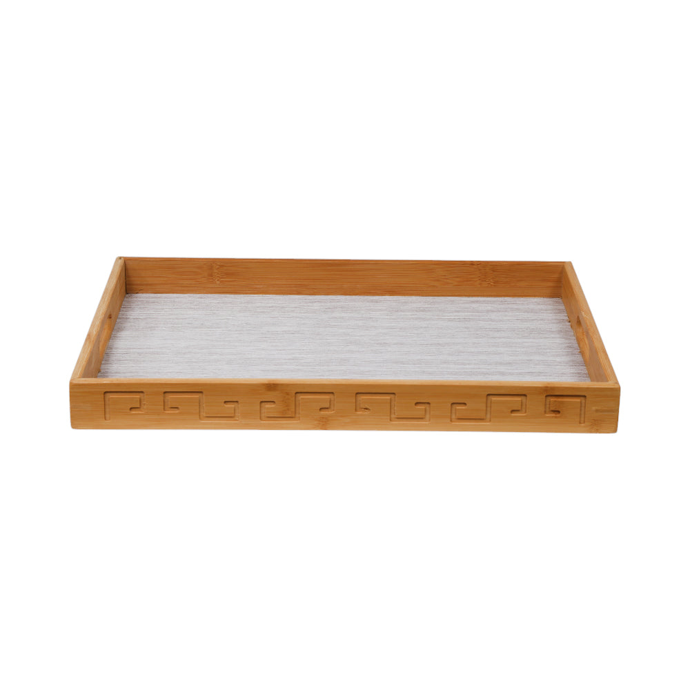 TRAY WOODEN LARGE D36