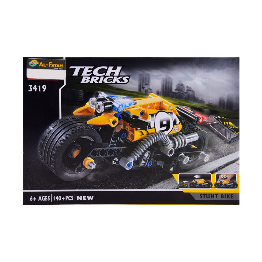 3419 JISI STUNT BICK 140 PCS BLOCKS (3+ YEAR) A.I