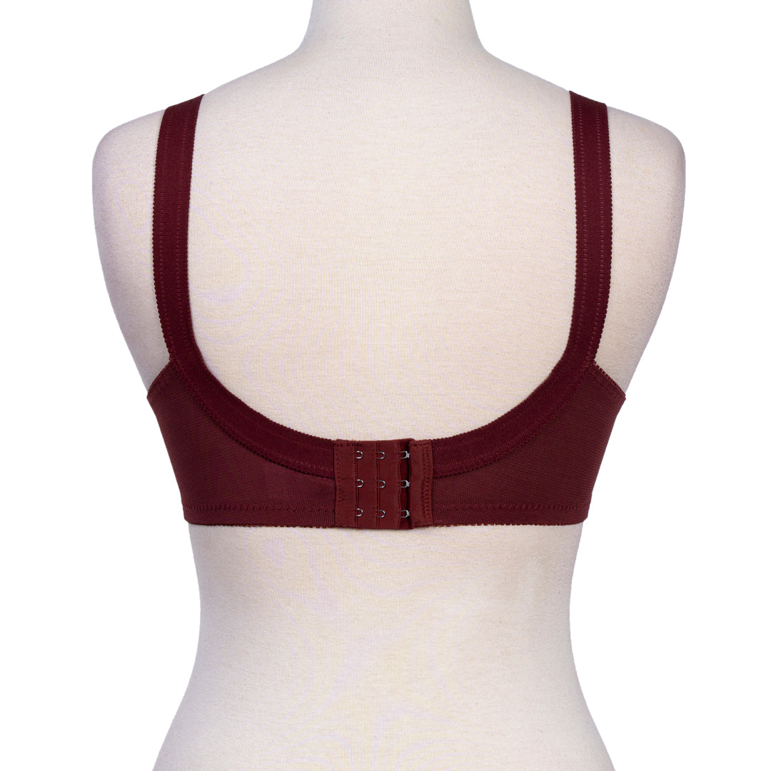 Belleza Lingerie Dourine League Bra - Maroon 004