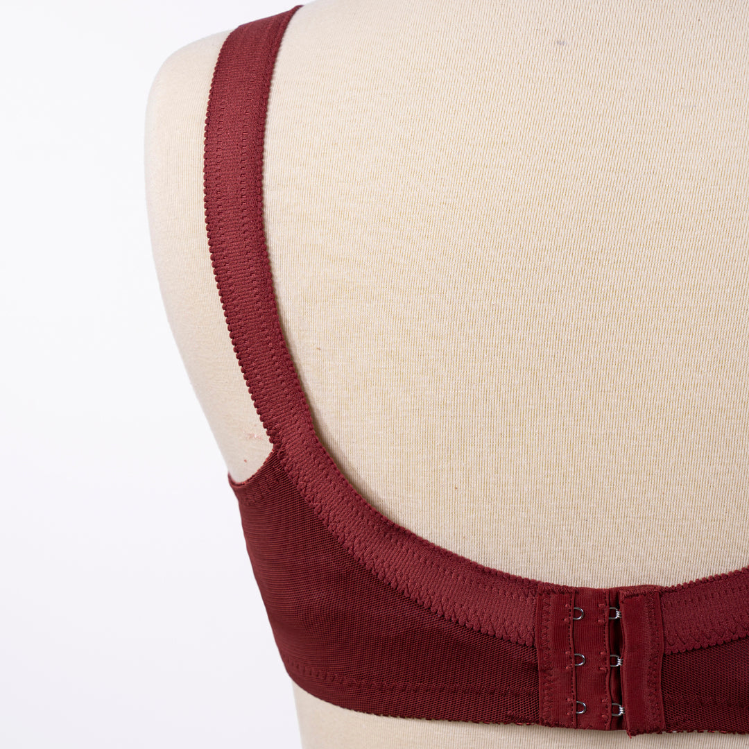 Belleza Lingerie Dourine League Bra - Maroon 004