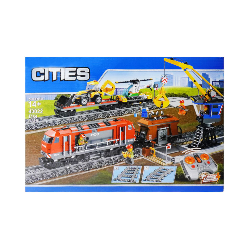 40022 LPN CITY TOWN TRAIN STATION BLOCKS