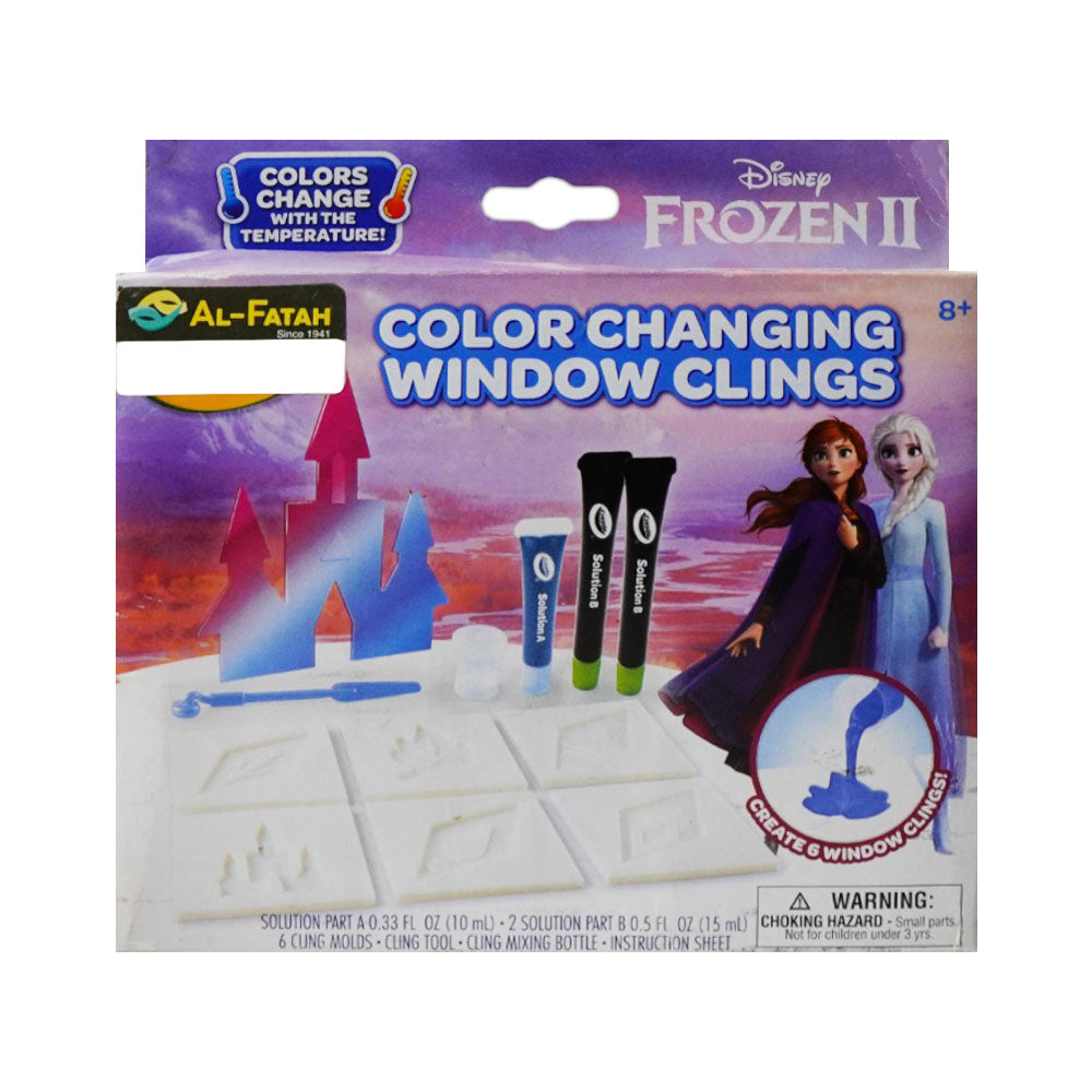 CRAYOLA 232102 FILZ WINDOW CLINGS FROZEN 2 18PK