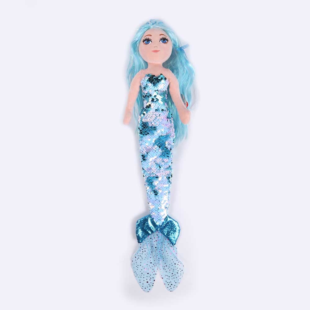 02302 TY SEA SEQUINS DOLL SOFT TOY