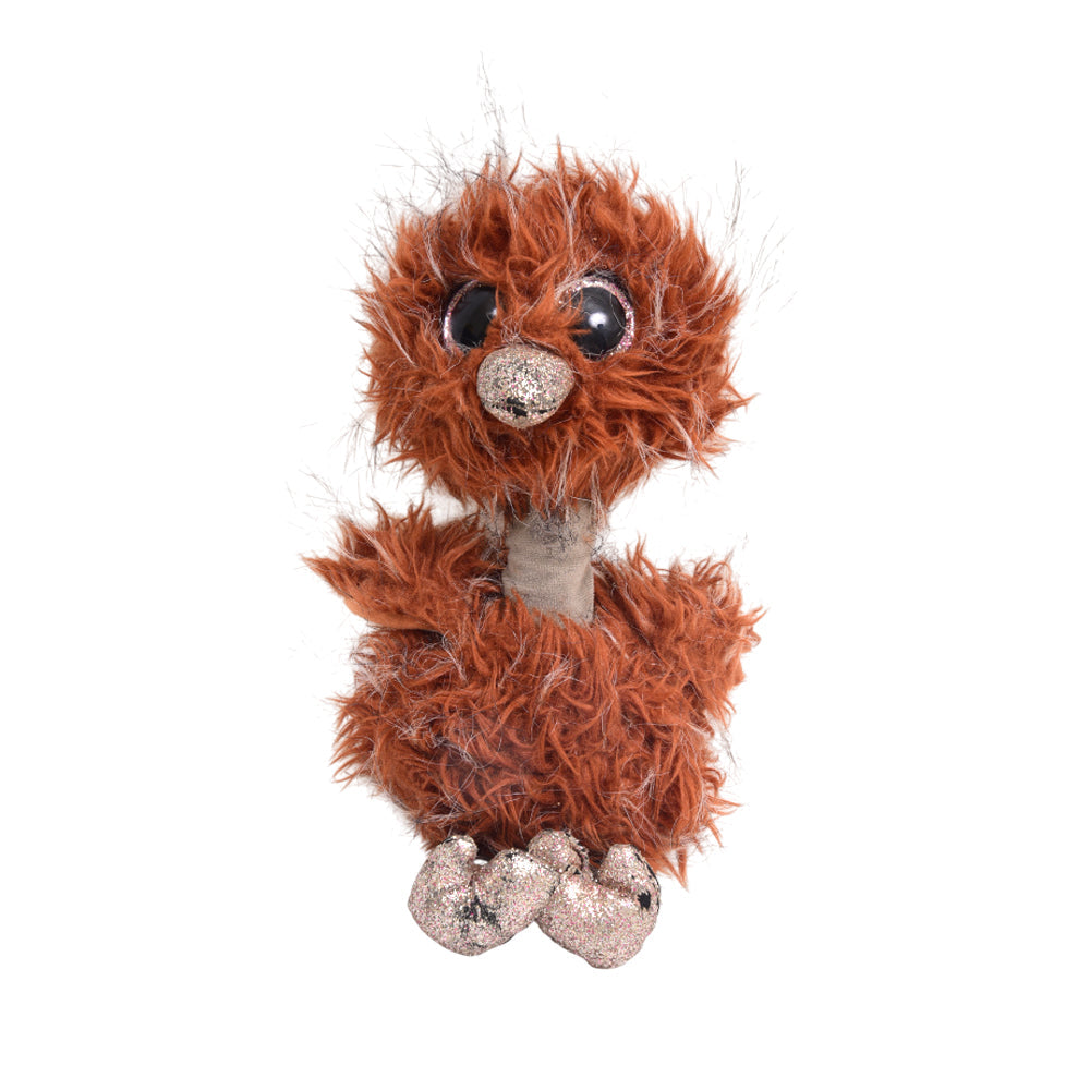 36450 SOFT ANIMAL OSTRICH ORSON BROWN