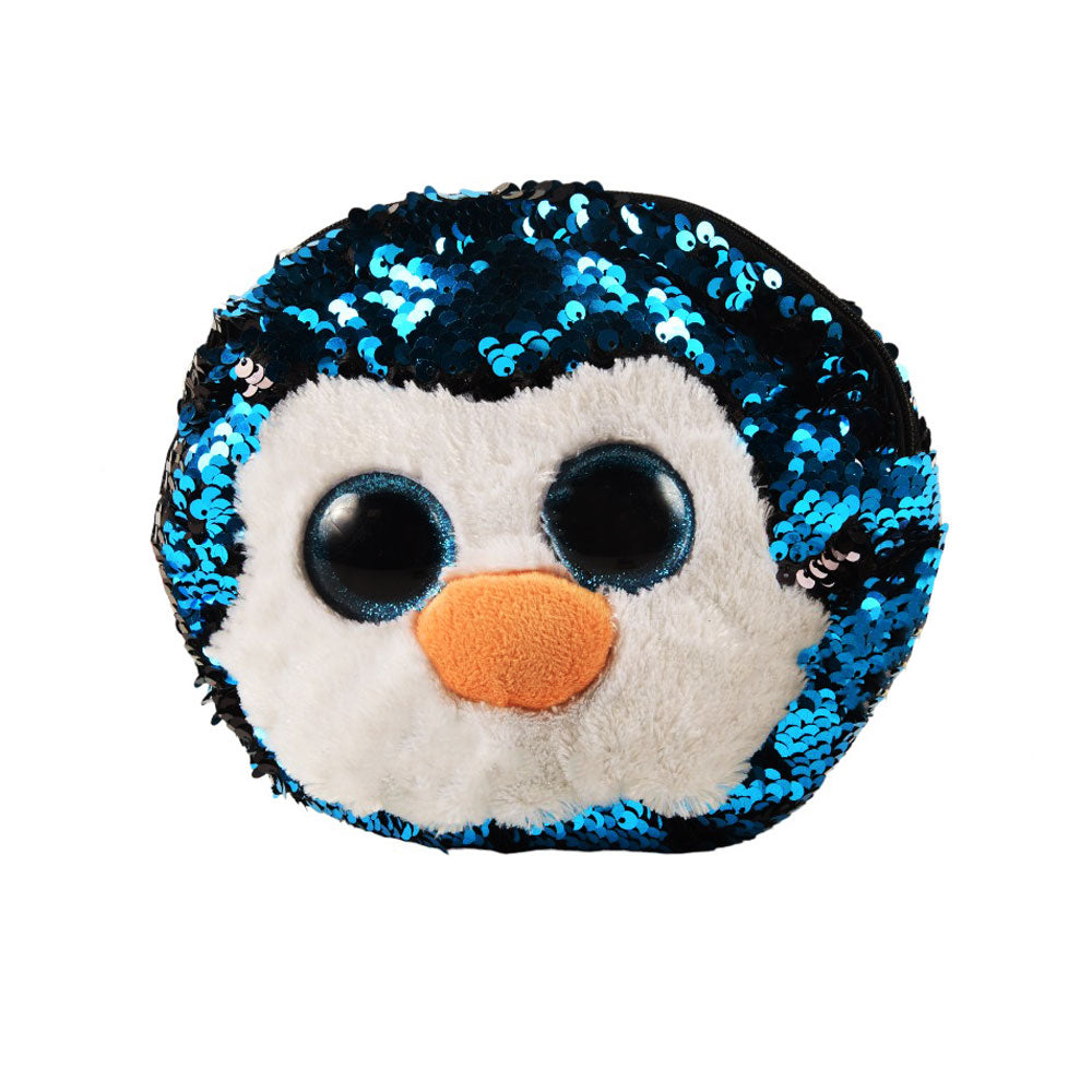 95129 Ty Money Bag with Penguin Face D