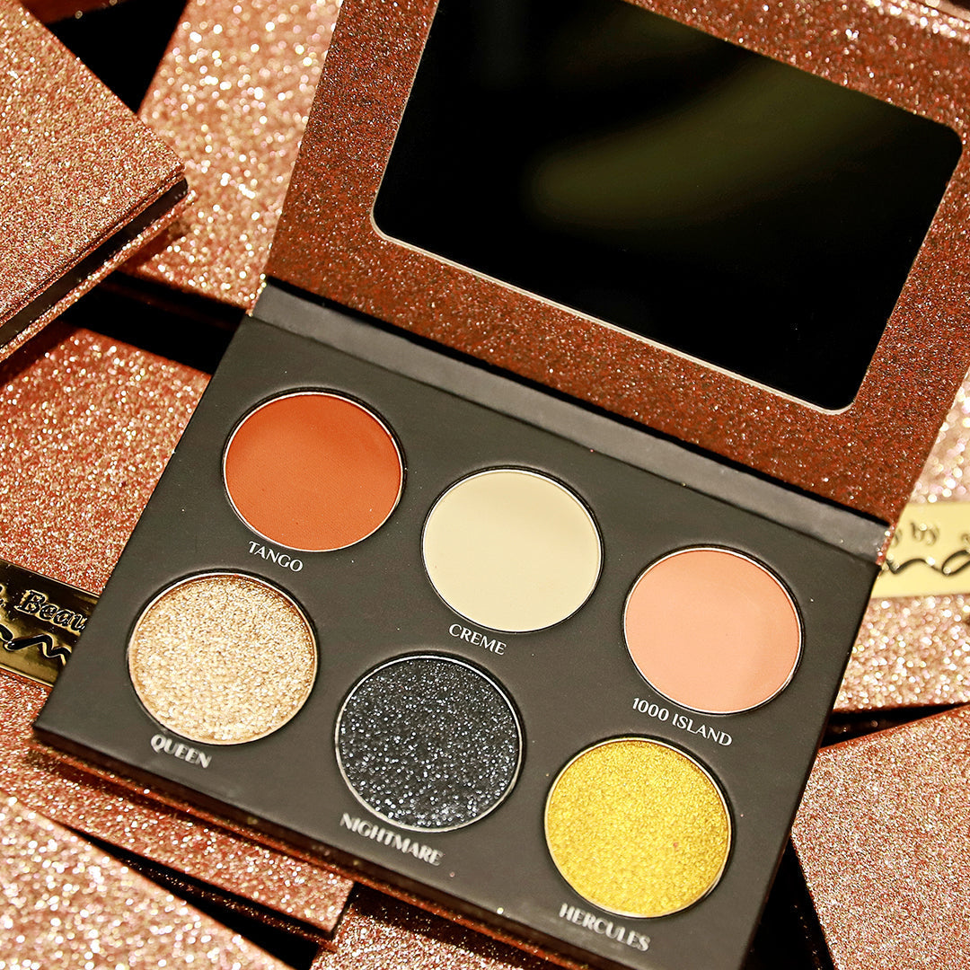 BEAUTY BY AMNA THE HOLIDAY ROSE GOLD PALLET