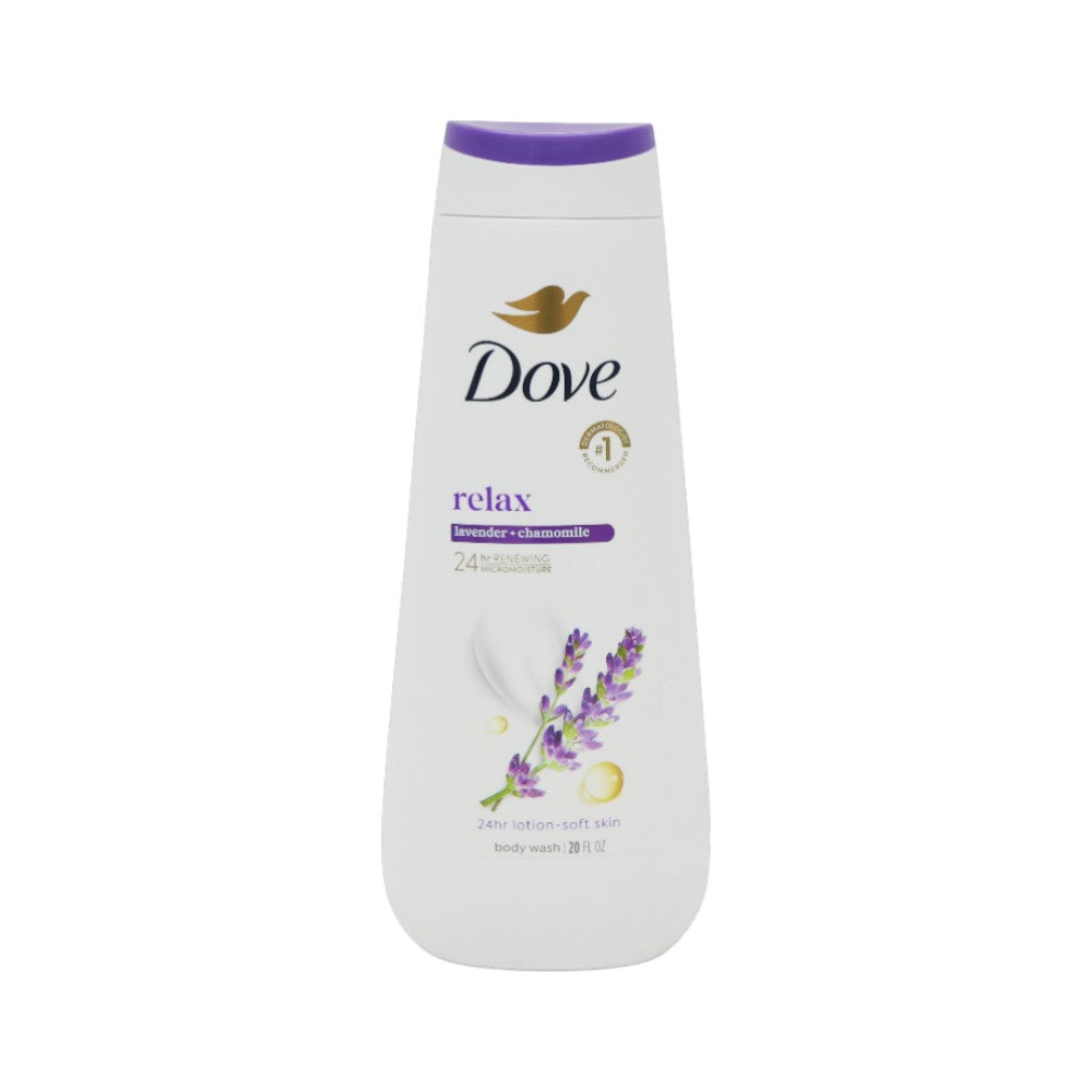 DOVE BODY WASH RELAX LAVENDER & CHAMOMILE 591 ML
