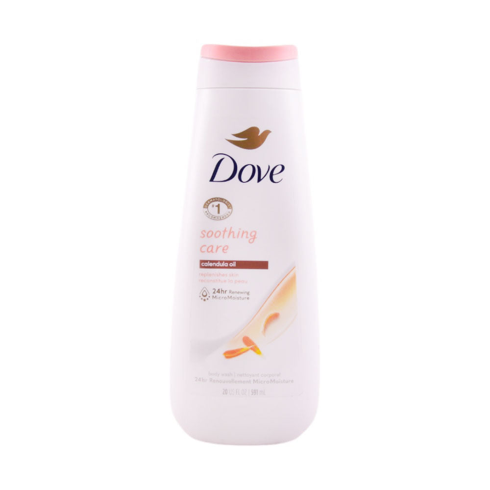 DOVE BODY WASH SOOTHING CARE CALENDULA OIL 591 ML