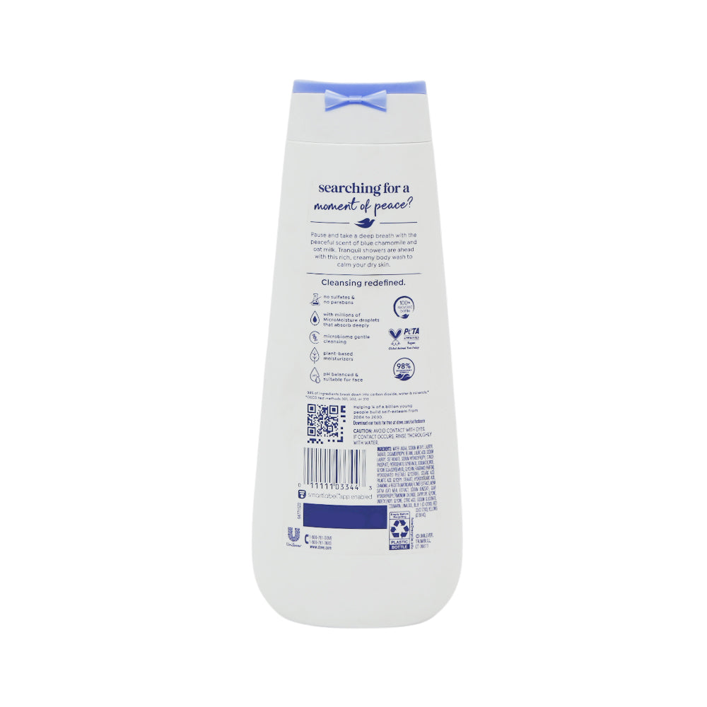 DOVE BODY WASH ANTI STRESS BLUE CHAMOMILE OAT MILK 591 ML