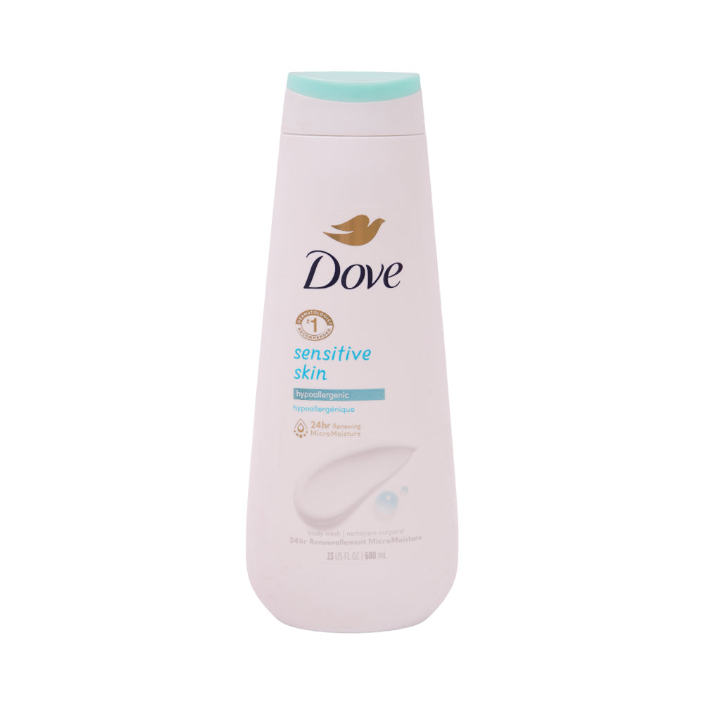 DOVE BODY WASH HYPOALLERGENIC SENSITIVE SKIN 680 ML