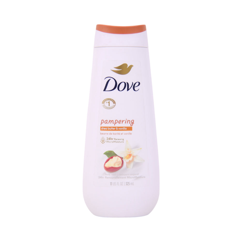 DOVE BODY WASH PAMPER SHEA BUTTER & VANILLA 325 ML