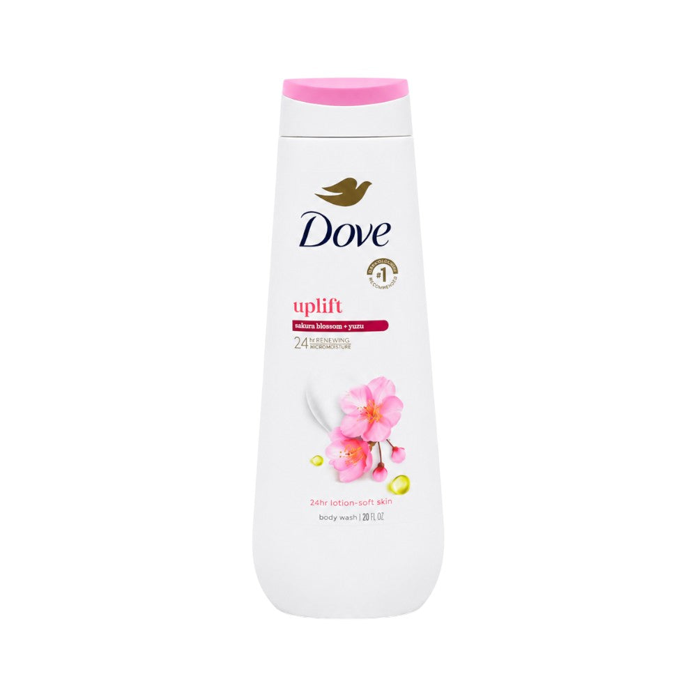 DOVE BODY WASH UPLIFT SAKURA BLOSSOM+YUZU 591 ML