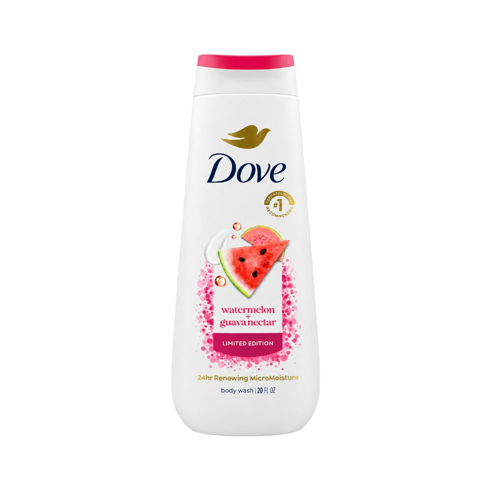 DOVE BODY WASH WATERMELON GUAVA NECTAR 591 ML