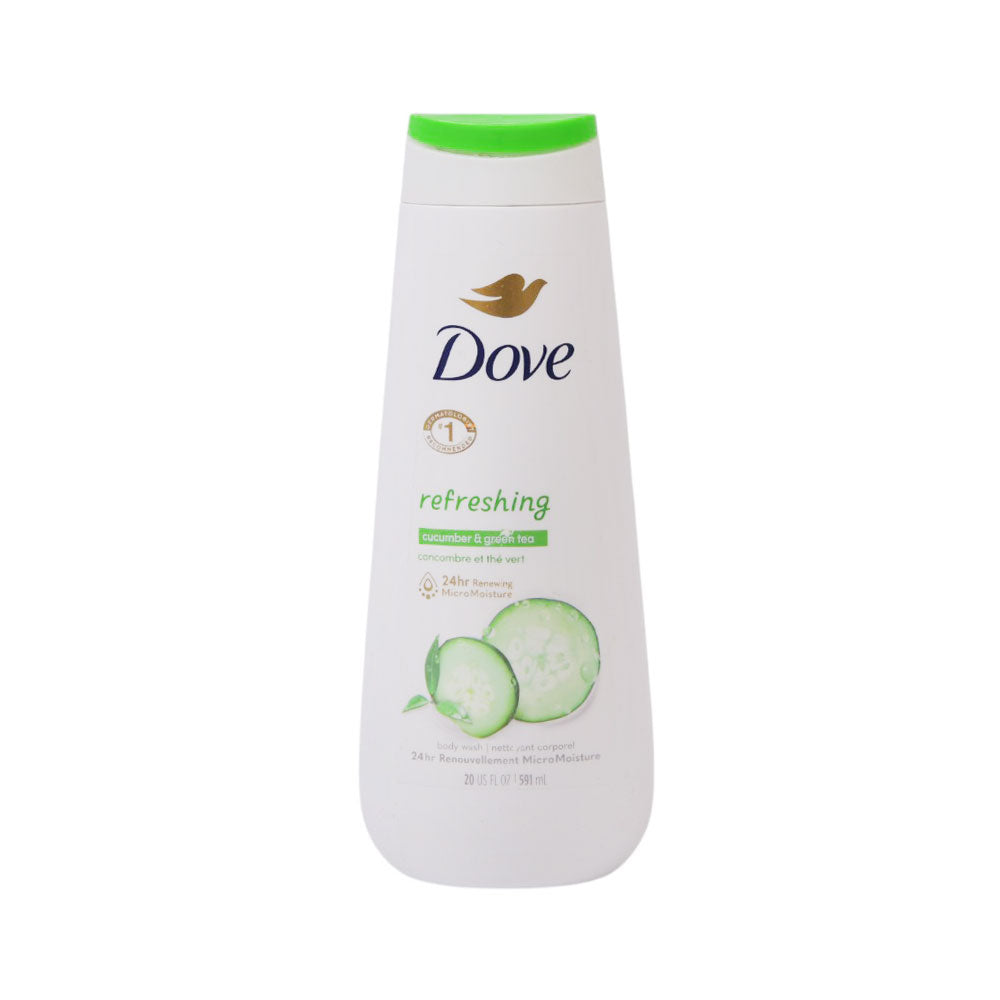 DOVE BODY WASH REFRESH CUCUMBER & GREEN TEA 591 ML