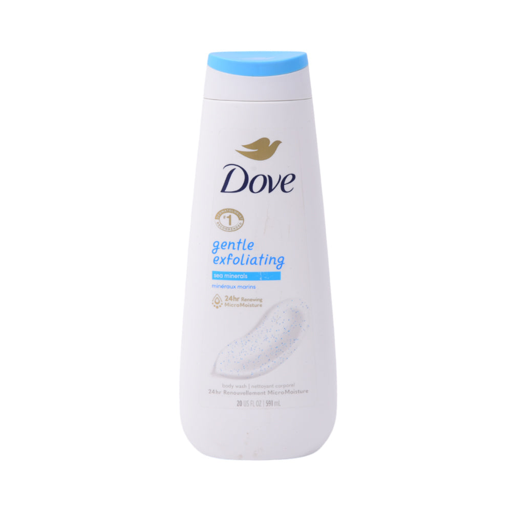 DOVE BODY WASH GENTLE EXFOLAITING 591 ML