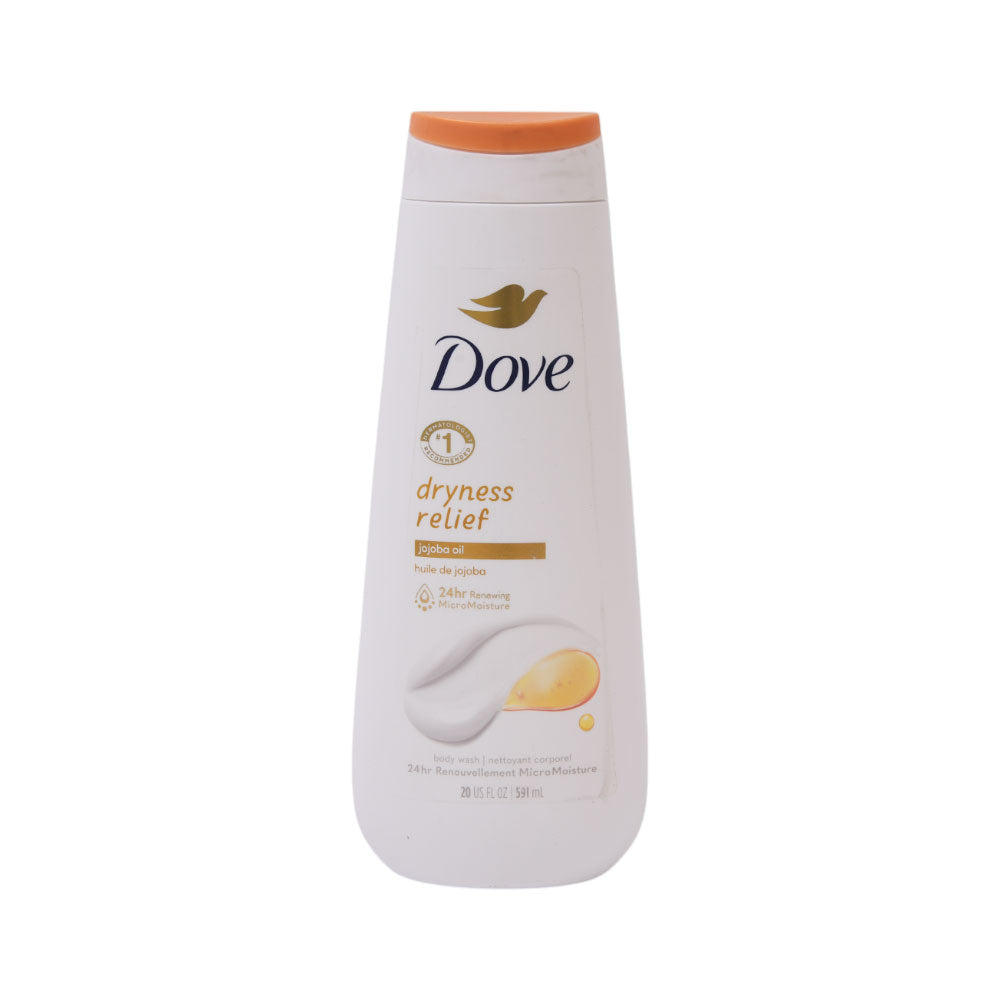 DOVE BODY WASH DRYNESS RELIEF JOJOBA OIL 591 ML
