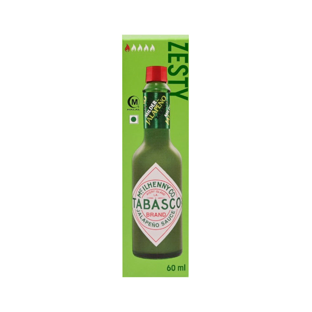 TABASCO JALAPENO SAUCE MILD GREEN PEPPER 60 ML