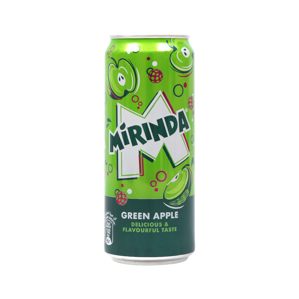 MIRINDA GREEN APPLE DELICIOUS FLAVOURFUL TASTE 330 ML