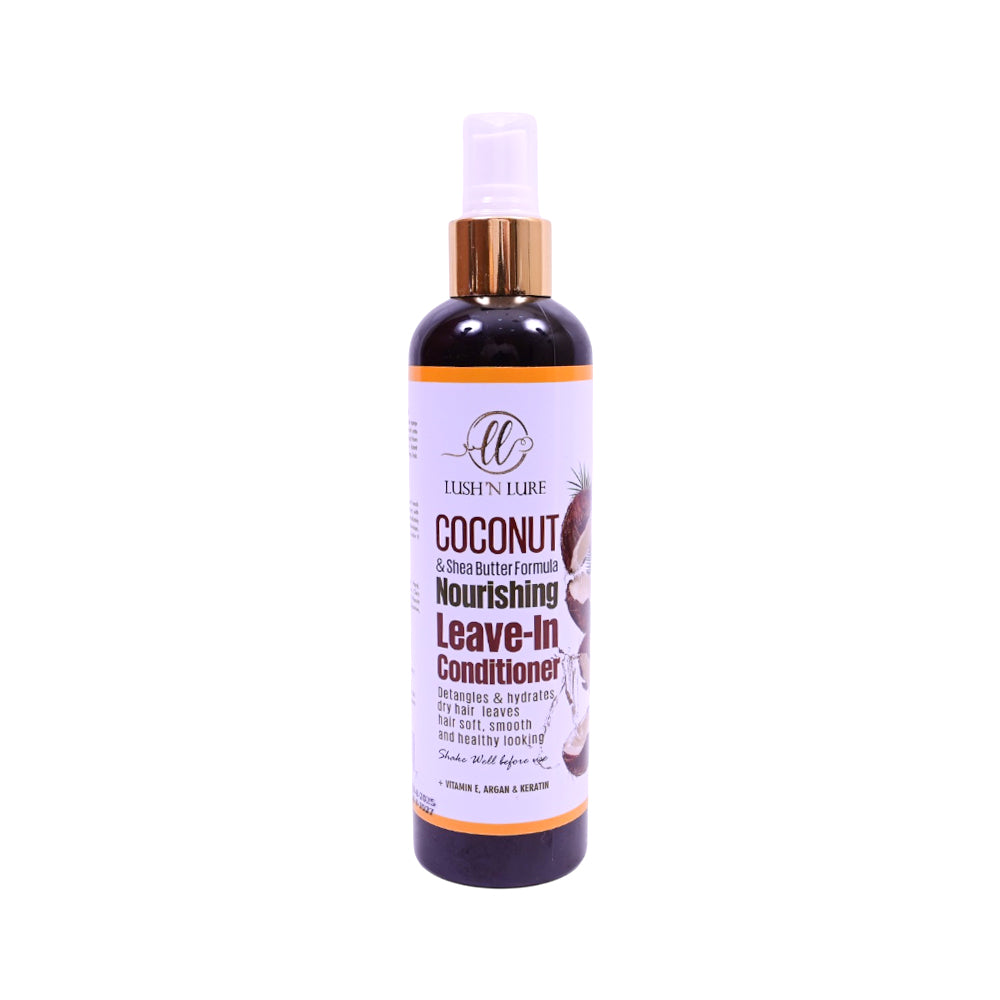 LUSH N LURE COCONUT NOURISHING LEAVE IN CONDITIONER 230ML
