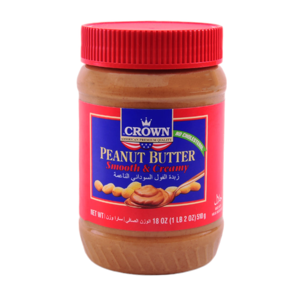 CROWN PEANUT BUTTER SMOOTH & CREAMY 510 GM