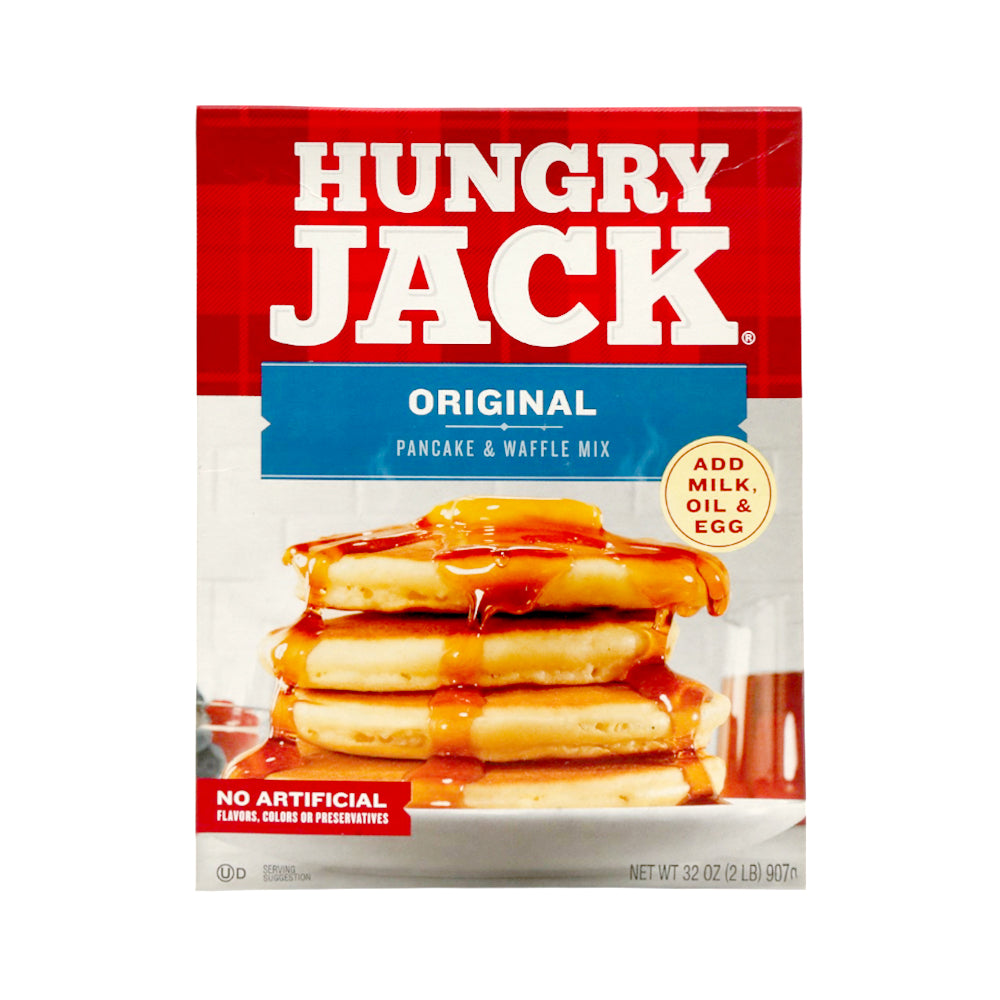 HUNGERY JACK PANCAKE & WAFFLE MIX ORIGINAL 907 GM
