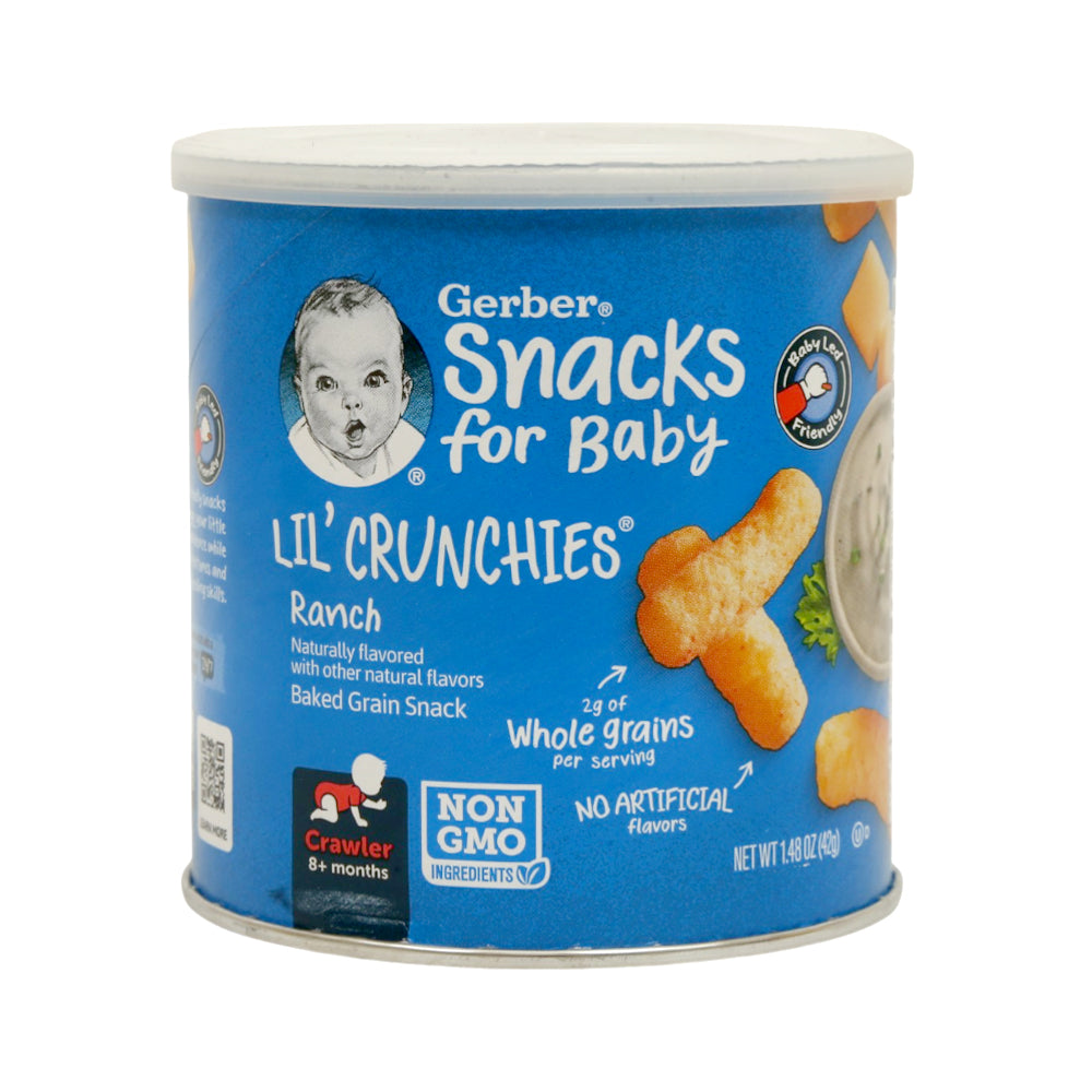 GERBER LIL CRUNCHIES RANCH 42 GM