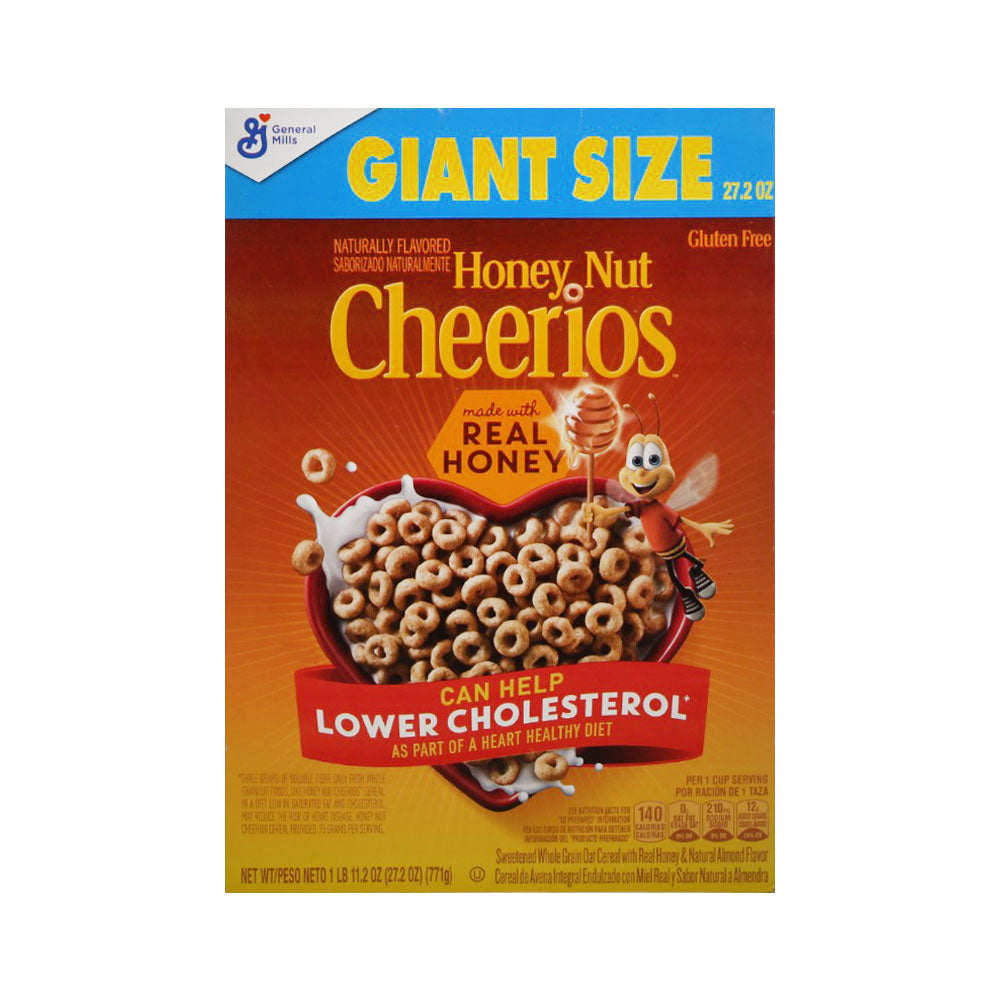 GENERAL MILLS CEREAL CHEERIOS HONEY NUT GLUTEN FREE 771G