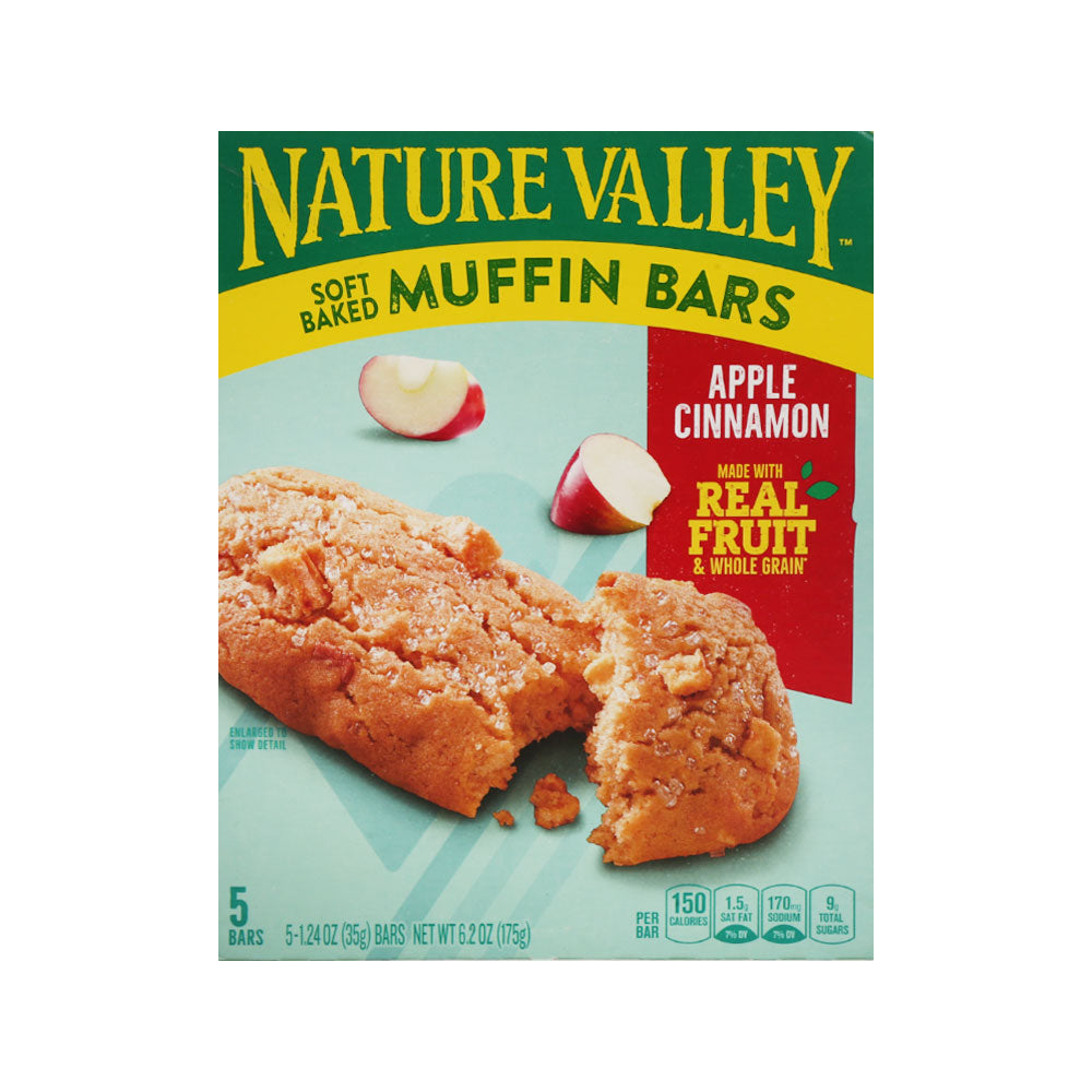 NATURE VALLEY MUFFIN BAR APPLE CINNAMON 175 GM