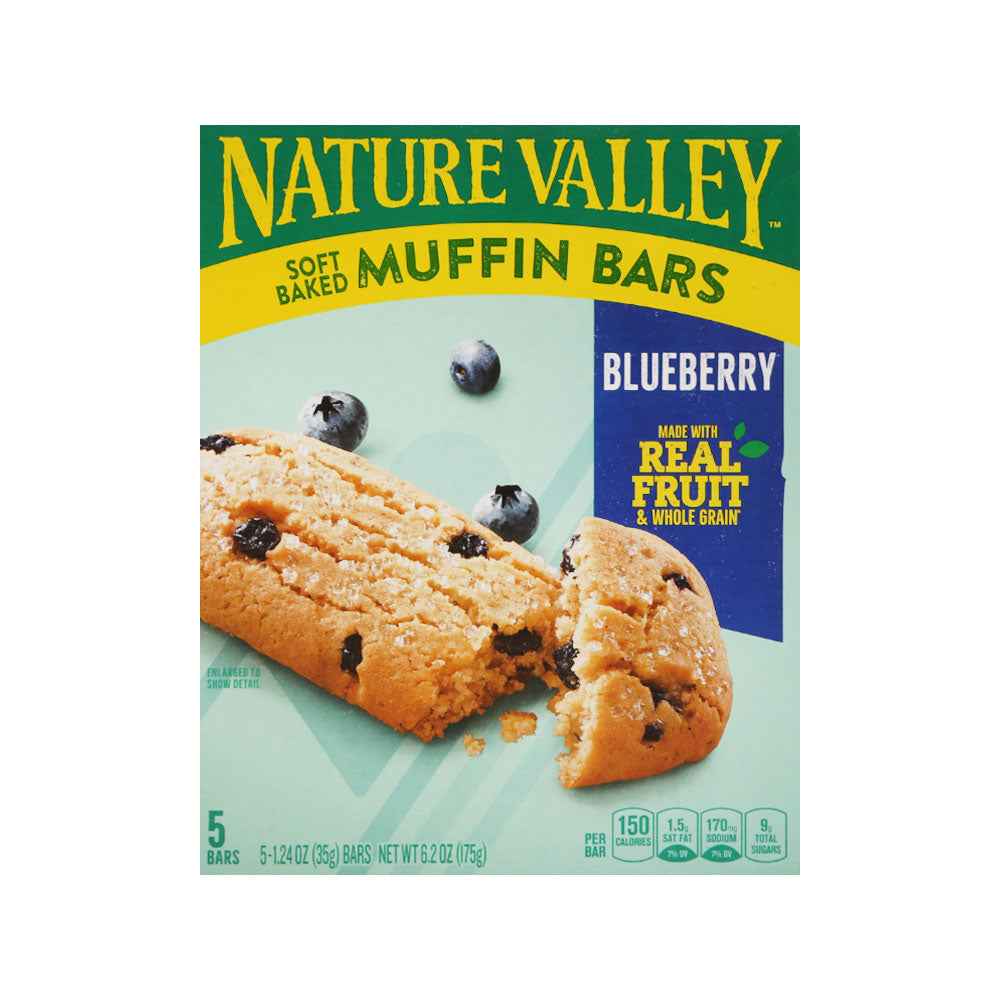 NATURE VELLEY BAKED MUFFIN BARS BLUEBERRY 175 GM