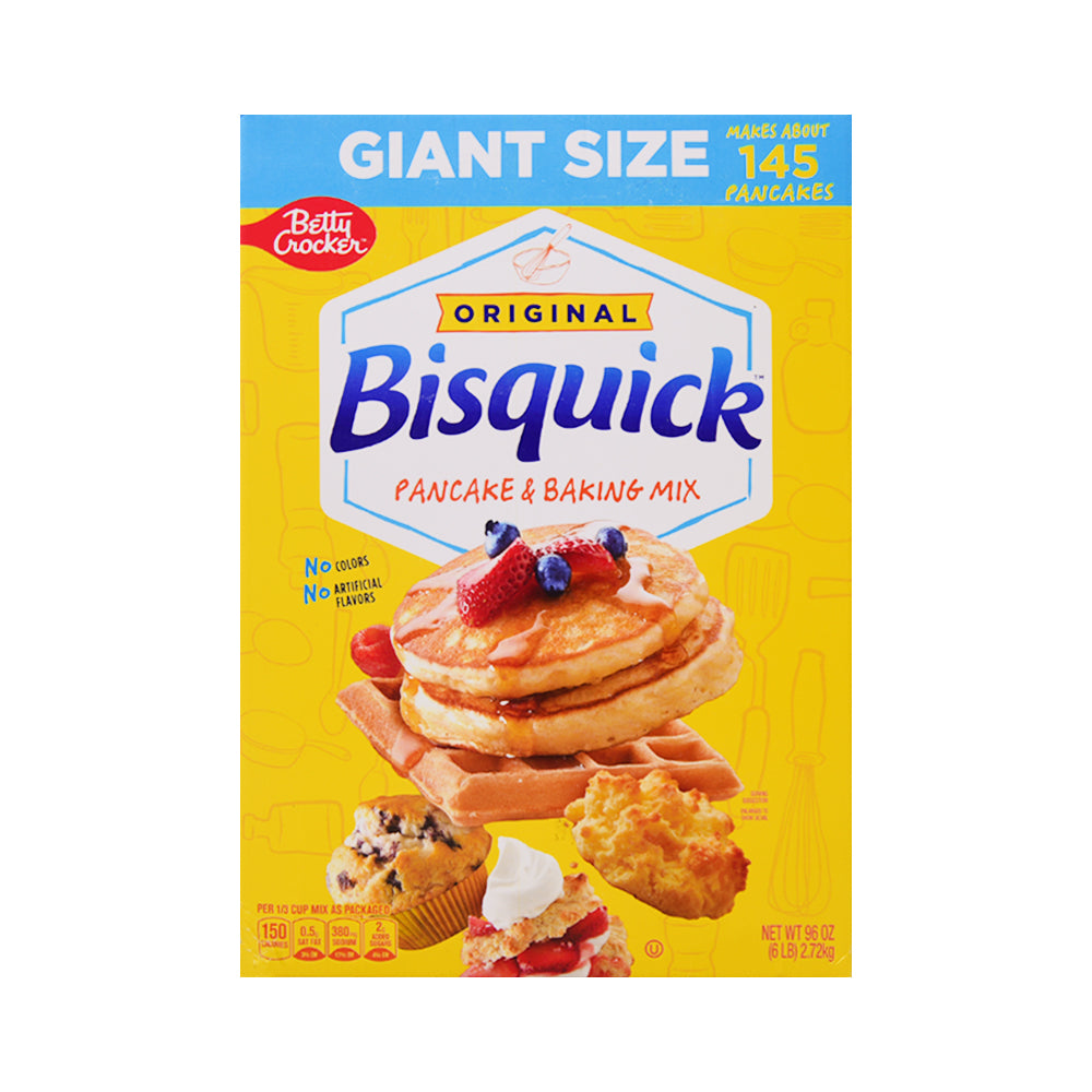 BETTY CROCKER PANCAKE BANKING POWDER ORIGINAL 2.72 KG