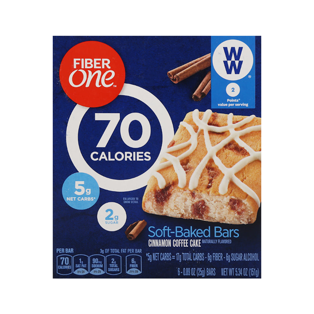 FIBER ONE BAKED BAR CINNAMON COFFEE 151 GM BASIC