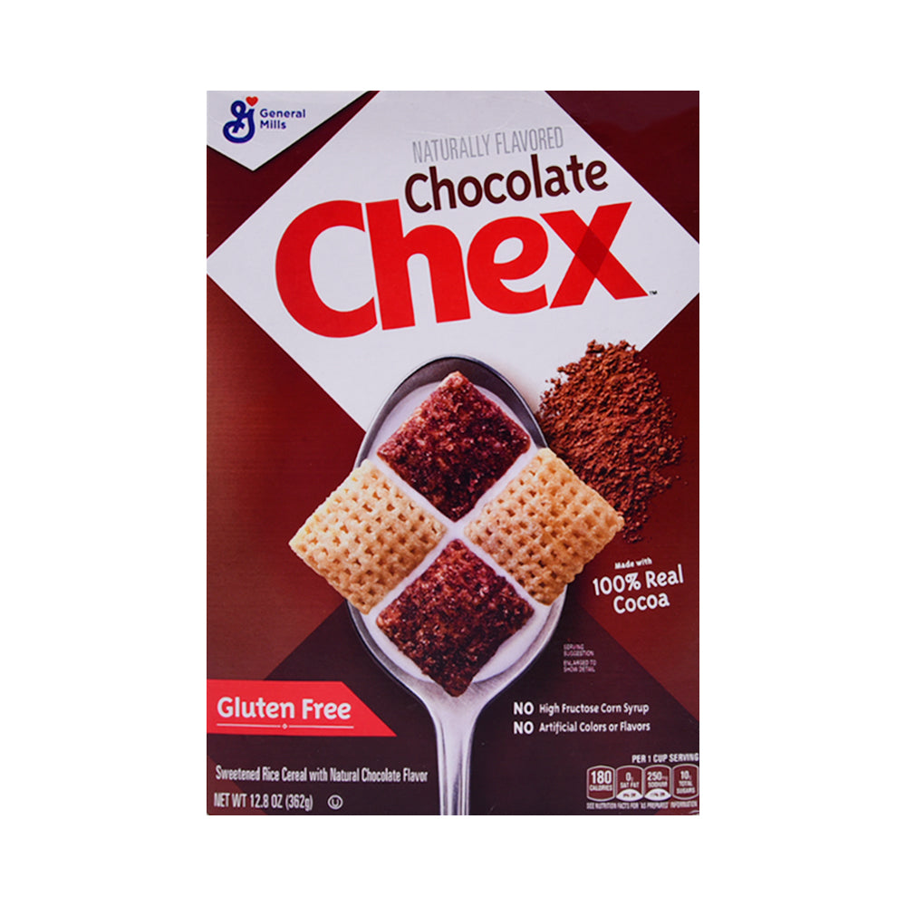 GENERAL MILLS CEREAL CHOCOLATE CHEX GLUTEN FREE 362 GM