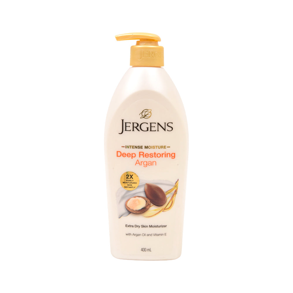 JERGENS LOTION DEEP RESTORING ARGAN MOISTURIZER 400 ML