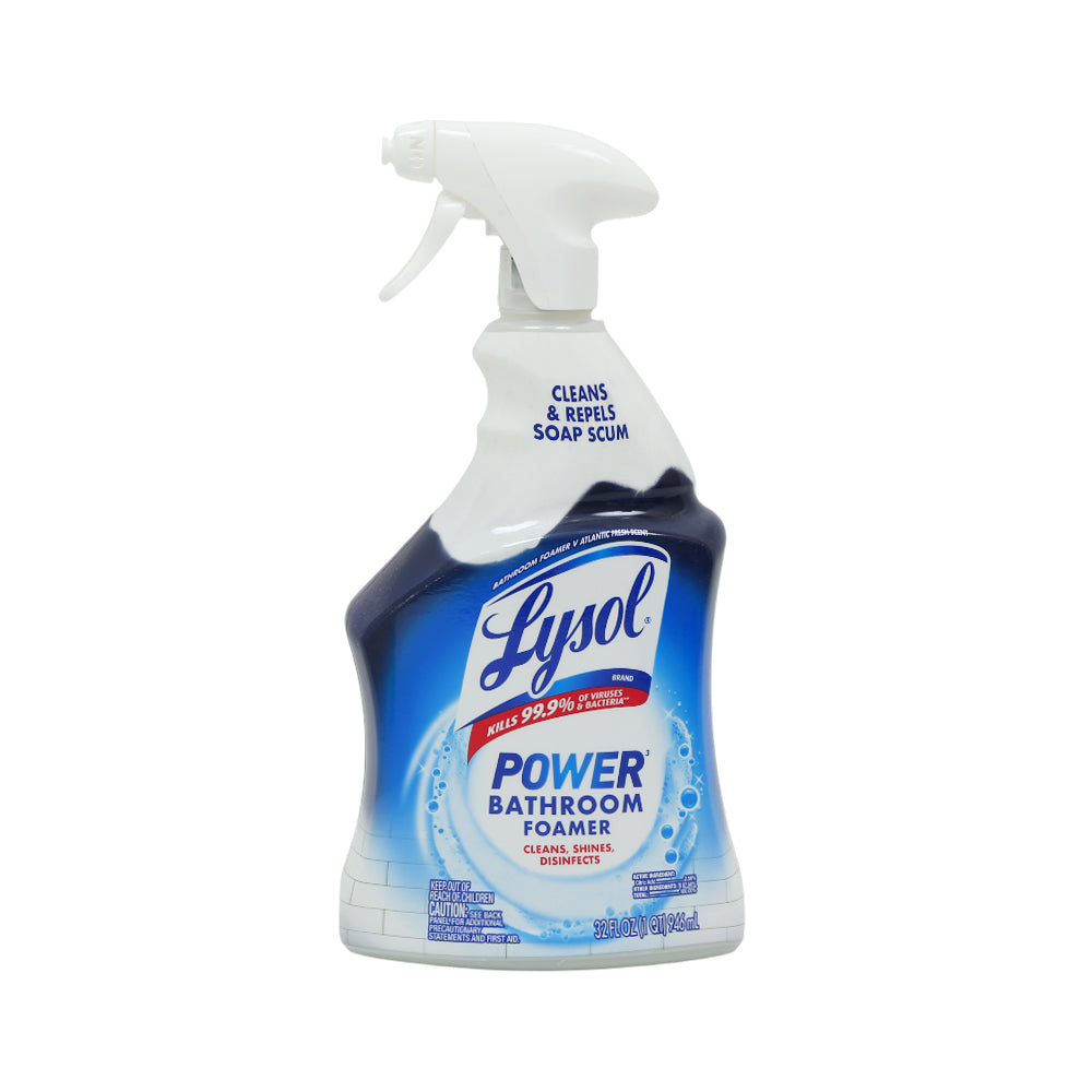 LYSOL BATHROOM CLEANER POWER FOAMER 946 ML