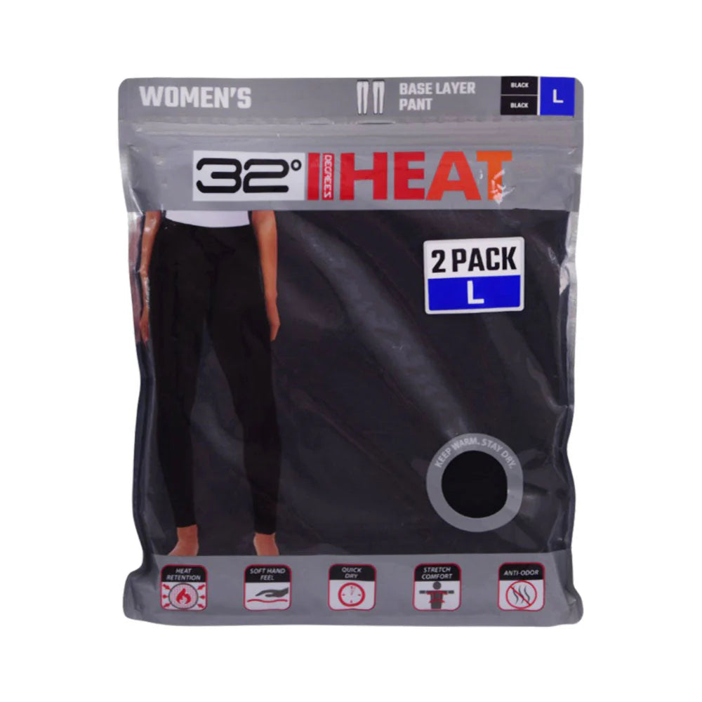 LADIES HEAT 32 WARMER TROUSER PACK OF 2 - IRW 20