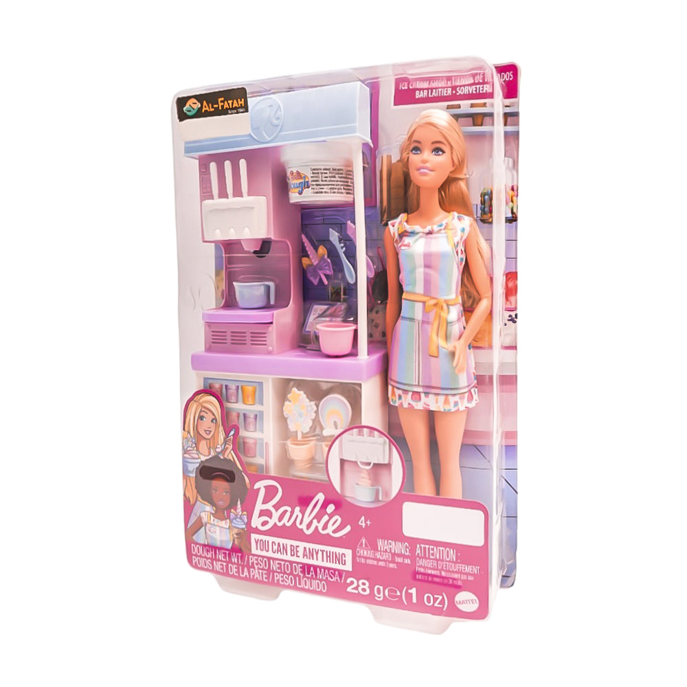 Hcn46 Brb Ice Cream Shop Playset