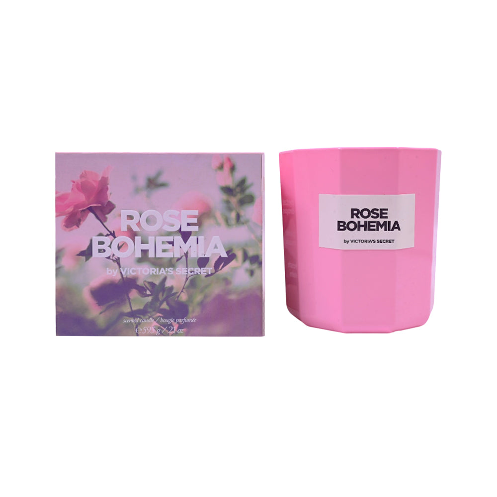VICTORIAS SECRET ROSE BOHEMIA SCENTED CANDLE 595G