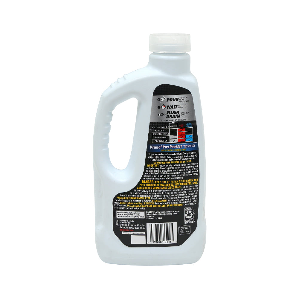 SC JOHNSON DRANO DRAIN CLEANING LIQUID 946 ML