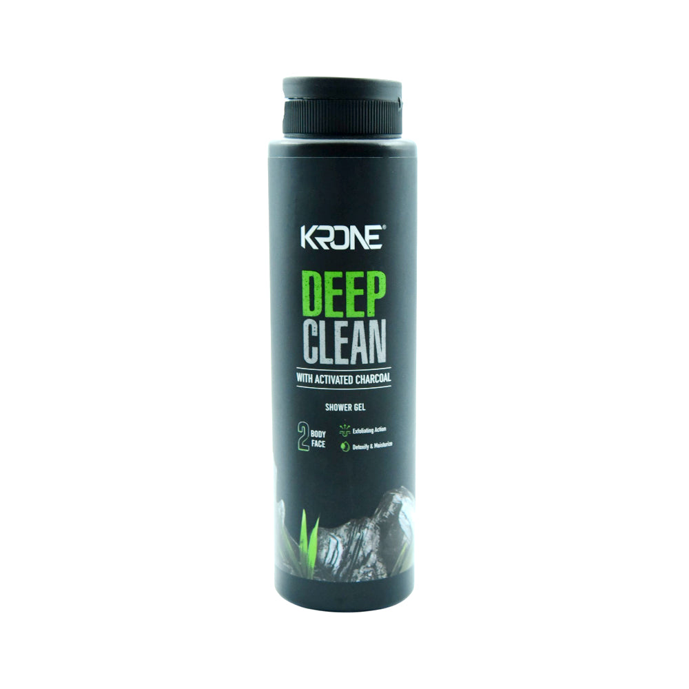 KRONE SHOWER GEL DEEP CLEAN CHARCOAL 600ML