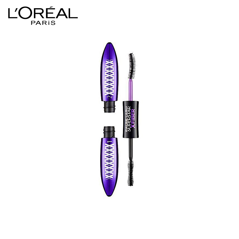 LOREAL FALSE LASH SUPERSTAR X FIBER MASCARA PC