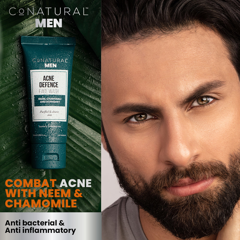CO NATURAL ACNE DEFENCE FACEWASH